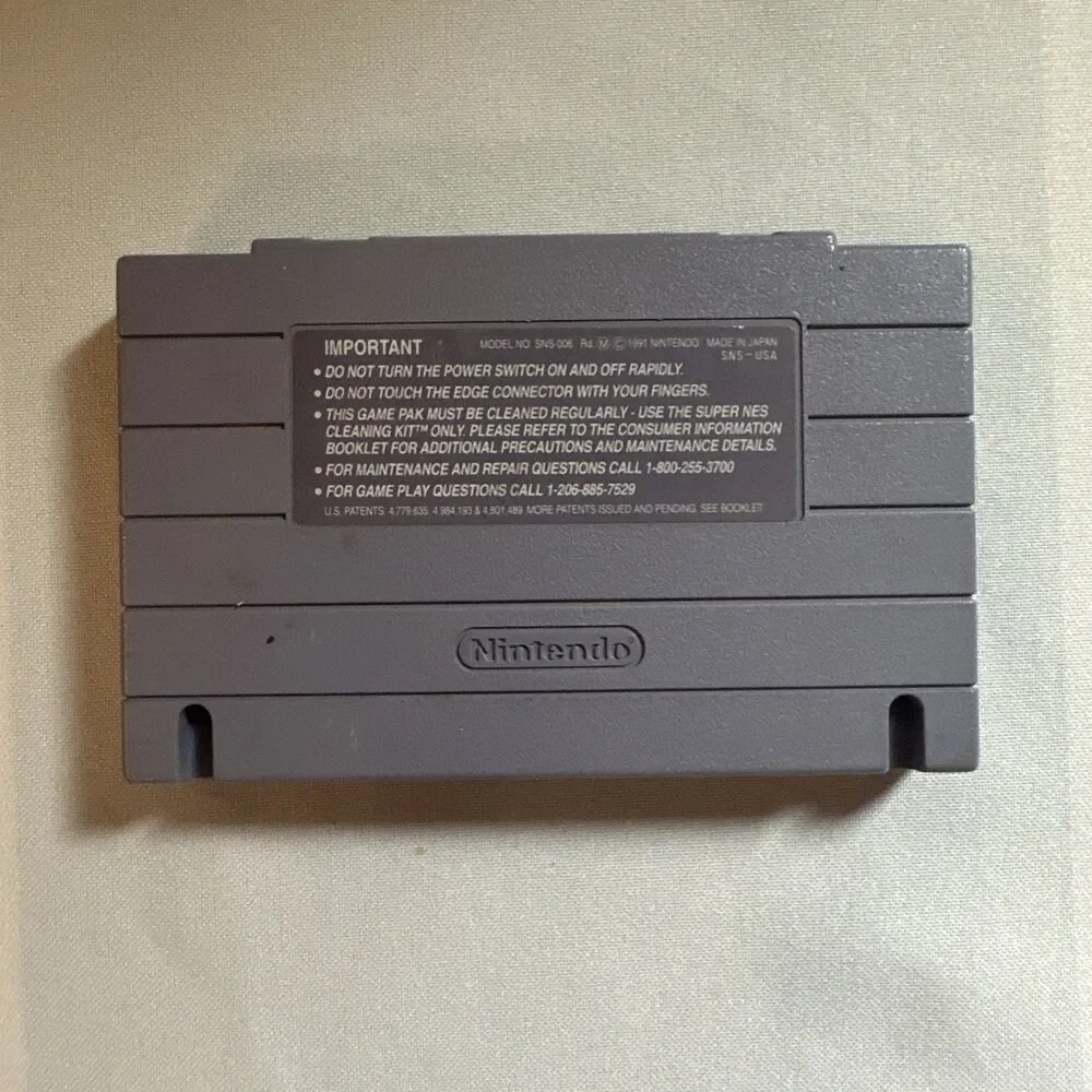 Super Mario World - Cartridge Only (Super Nintendo SNES) Authentic & Tested